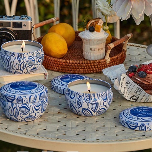 🎉HP🥳🖤la jolie Muse Candle set of 3 CITRONELLA SCENTED 🖤 - Picture 2 of 8